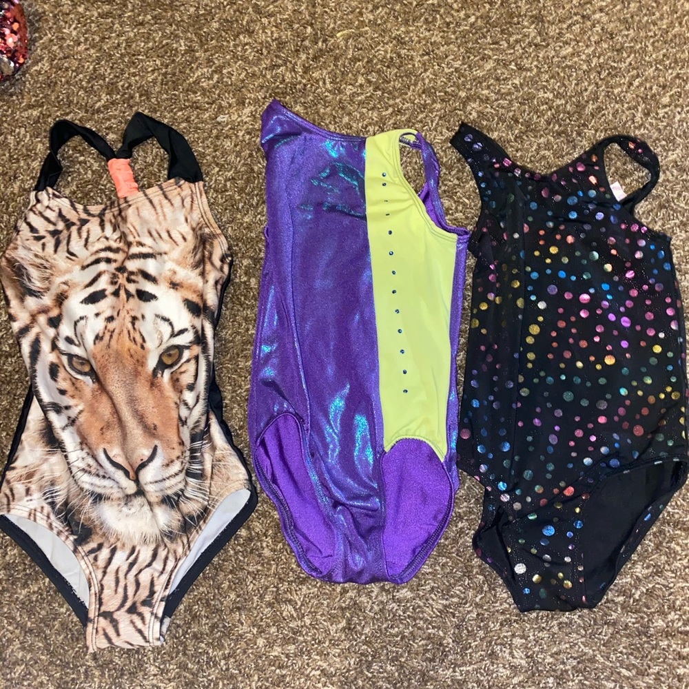 Gymnastics leotards